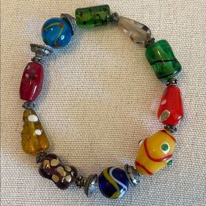Vintage Murano Bead Bracelet